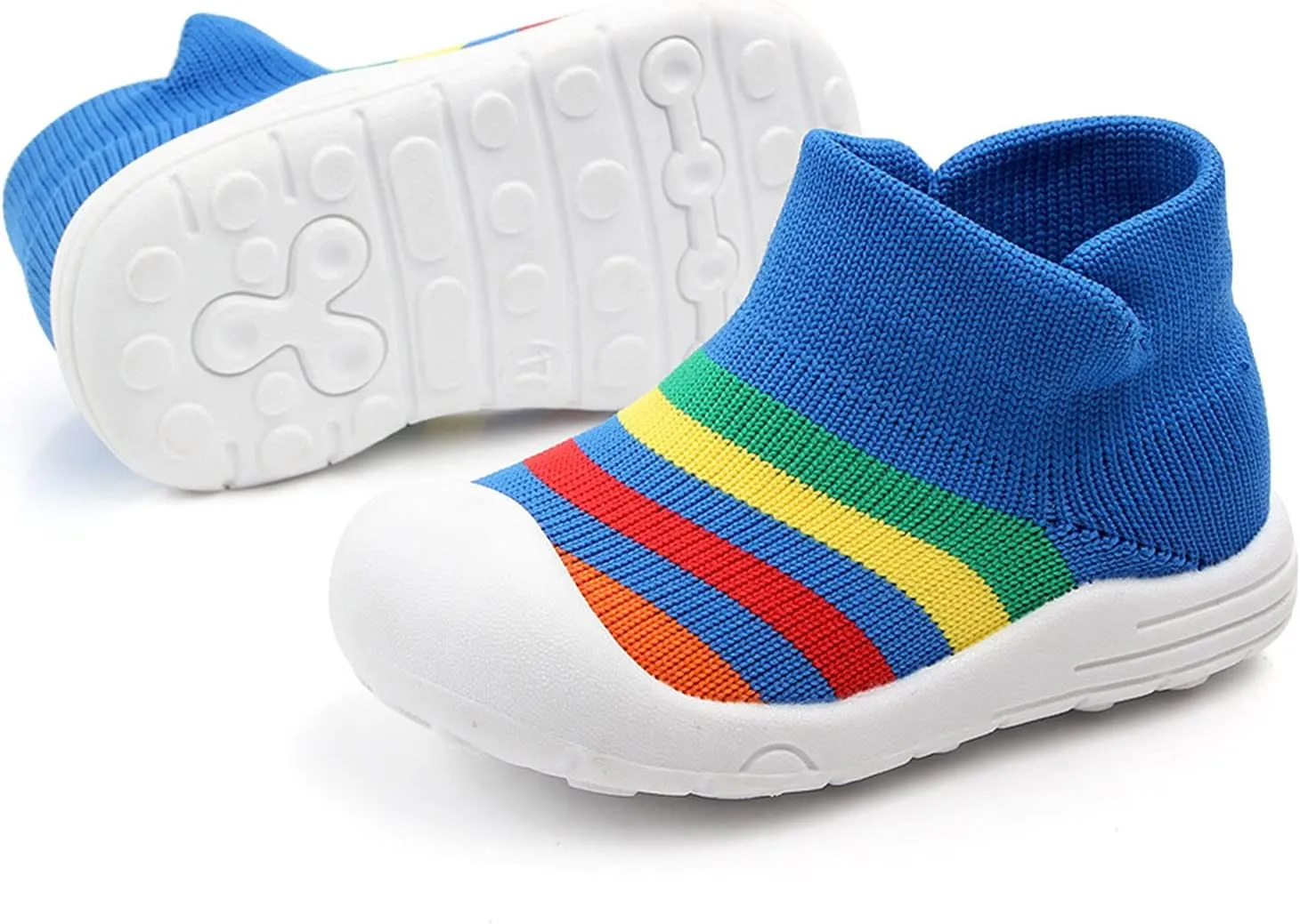 12 Baby Shoes Shoes Baby Sole Socks Shoes Soft Slipper Infant Girls Rubber Toddler Boys Baby High Top Sneakers