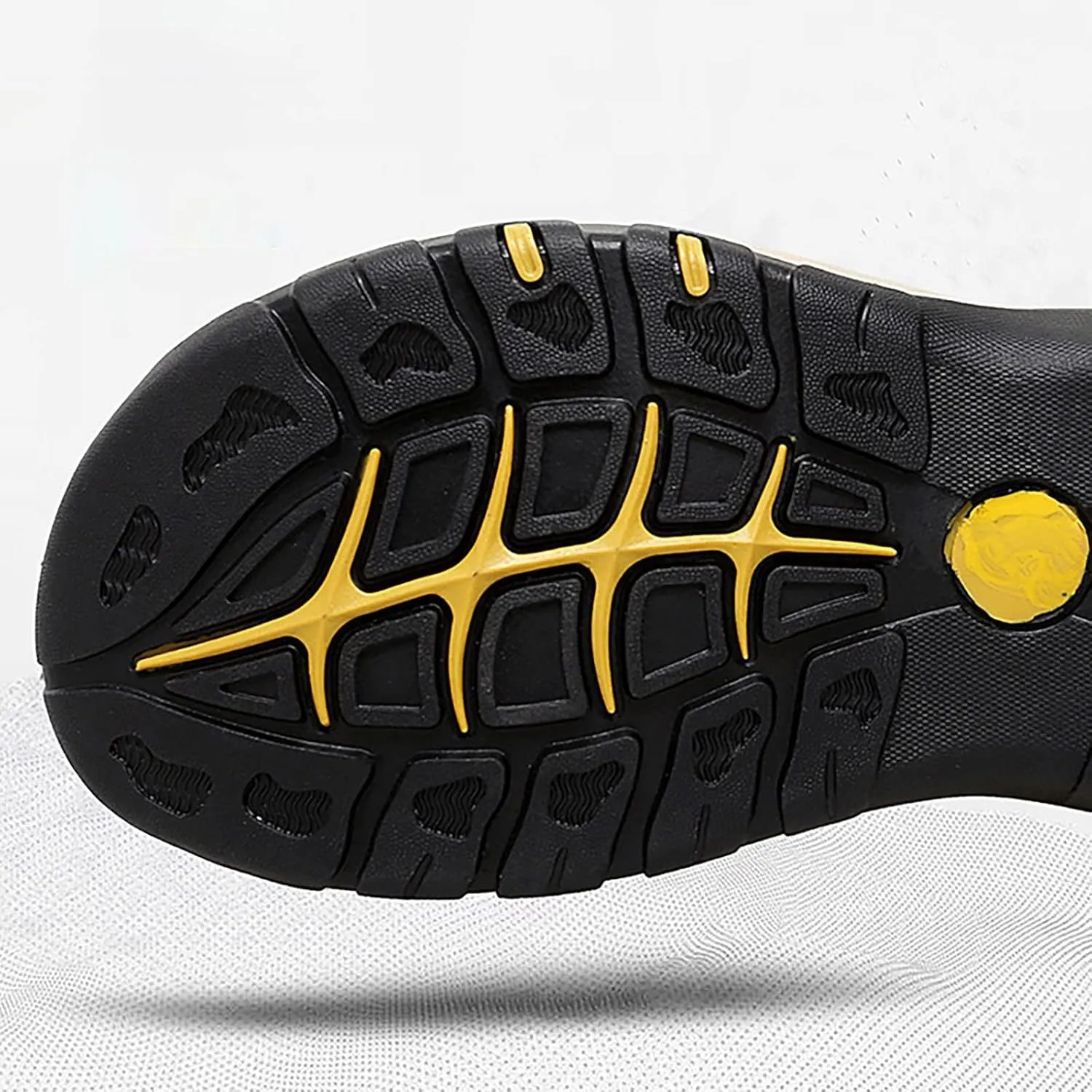 2025 New Andals Men's Breathable Sports Outdoor Beach Shoes Slip Hollow Cowhide Men's Shoes Sandals