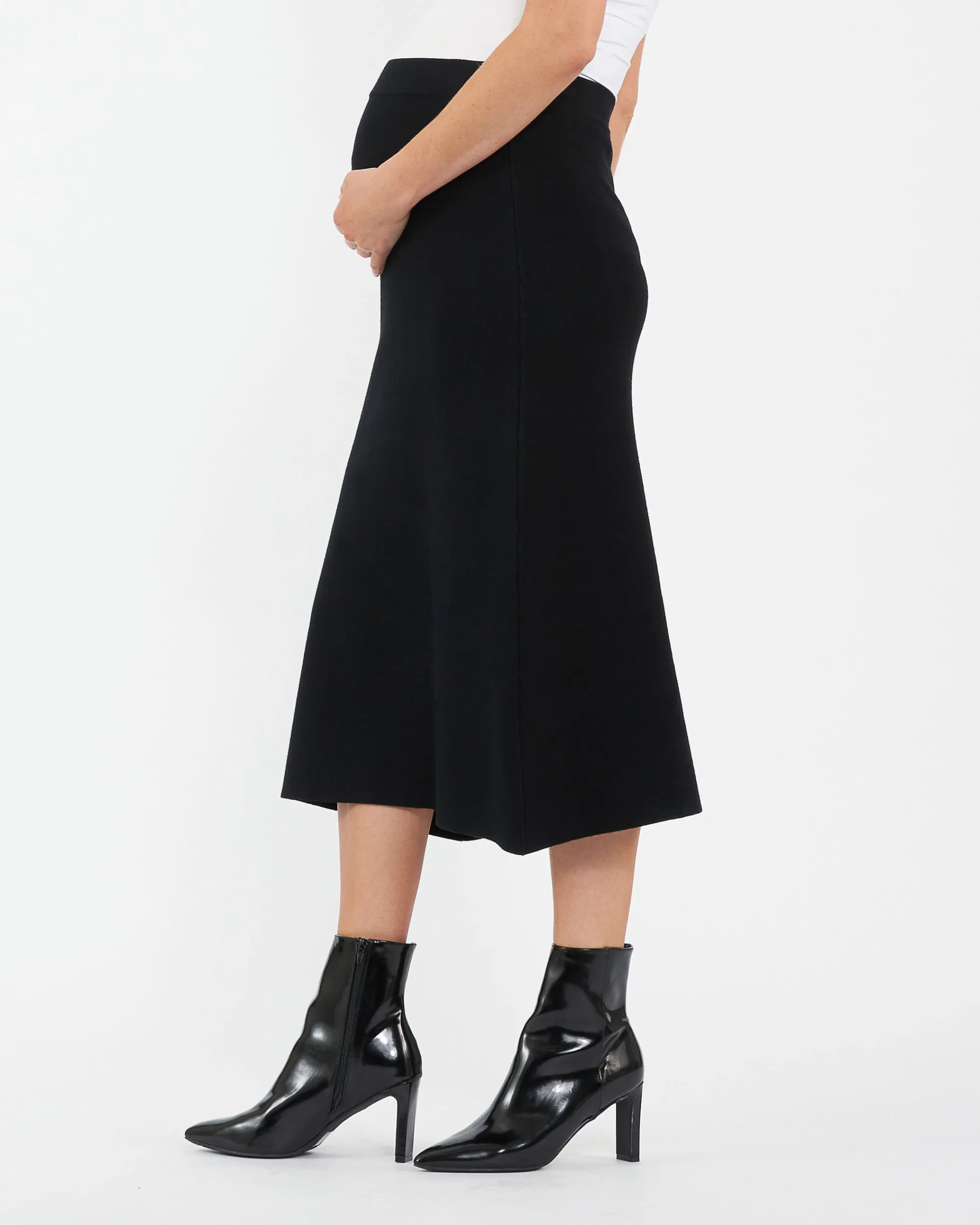 A-Line Knit Skirt