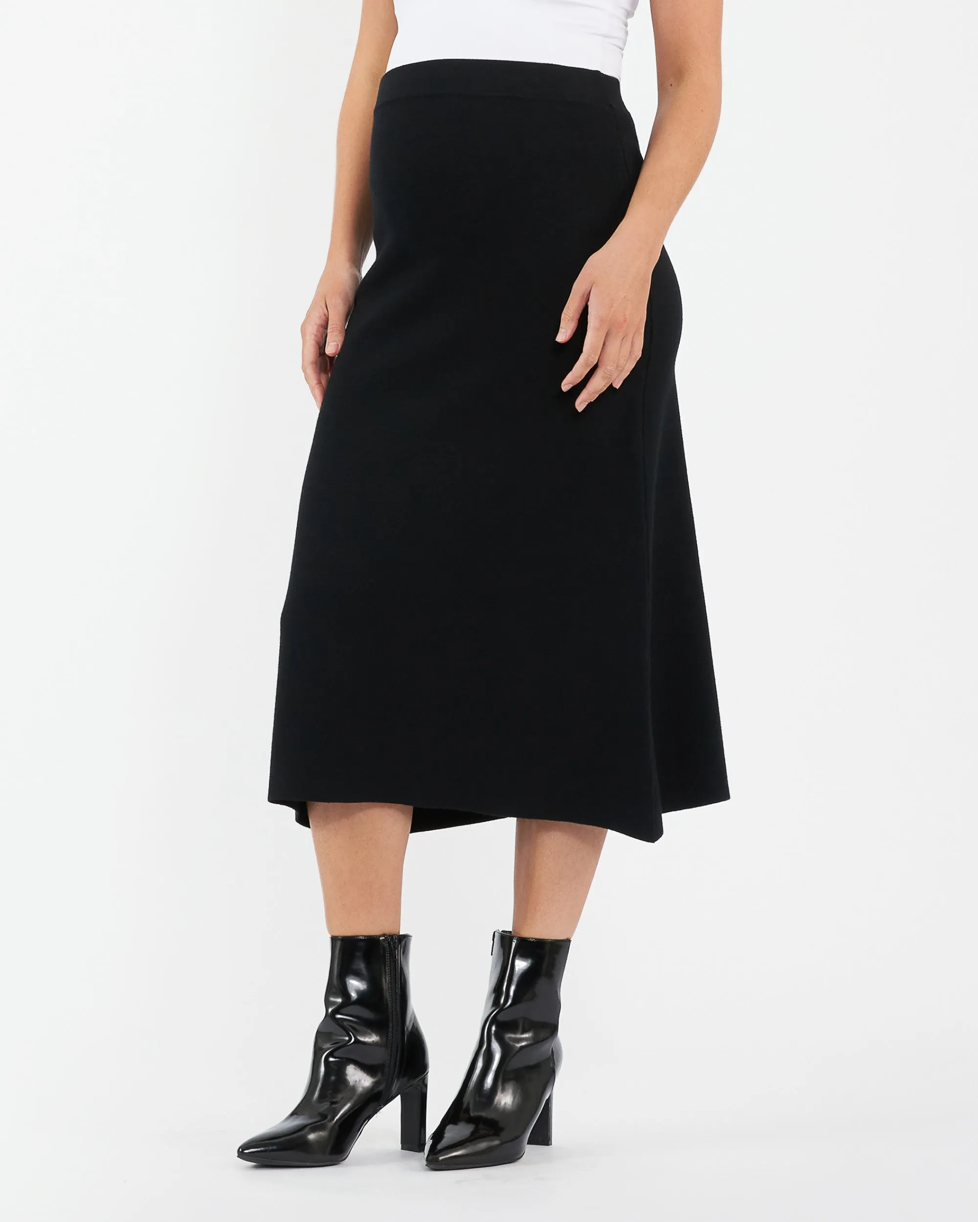 A-Line Knit Skirt