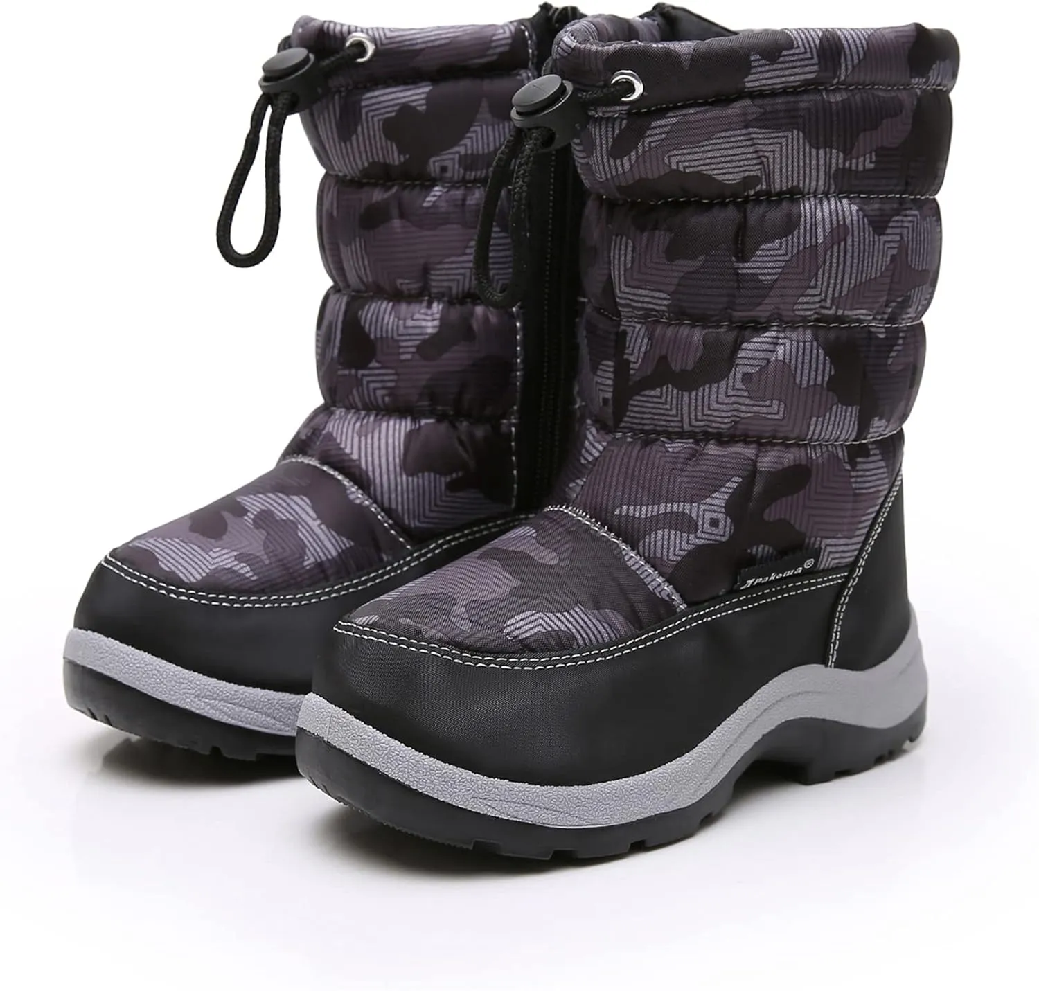 Apakowa Kid's Girls Cold Weather Snow Boots (Toddler/Little Kid)