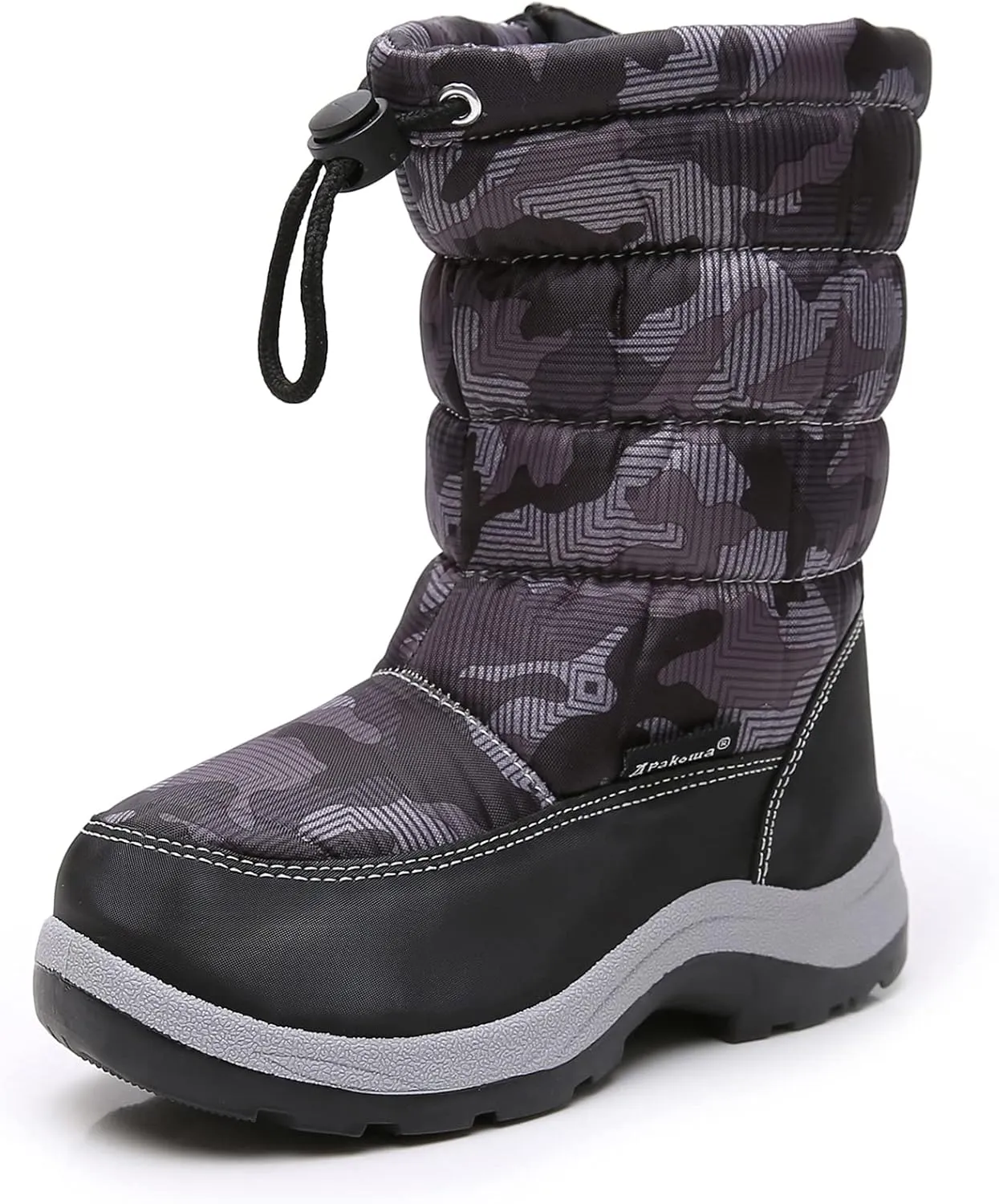 Apakowa Kid's Girls Cold Weather Snow Boots (Toddler/Little Kid)