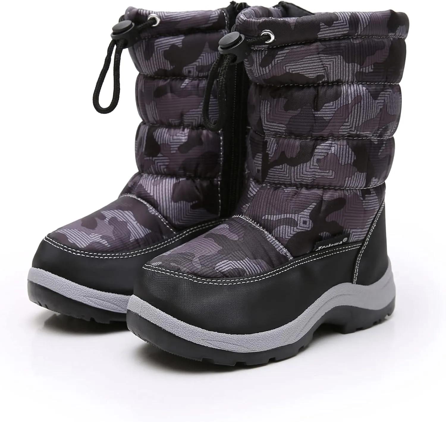 Apakowa Kid's Girls Cold Weather Snow Boots (Toddler/Little Kid)