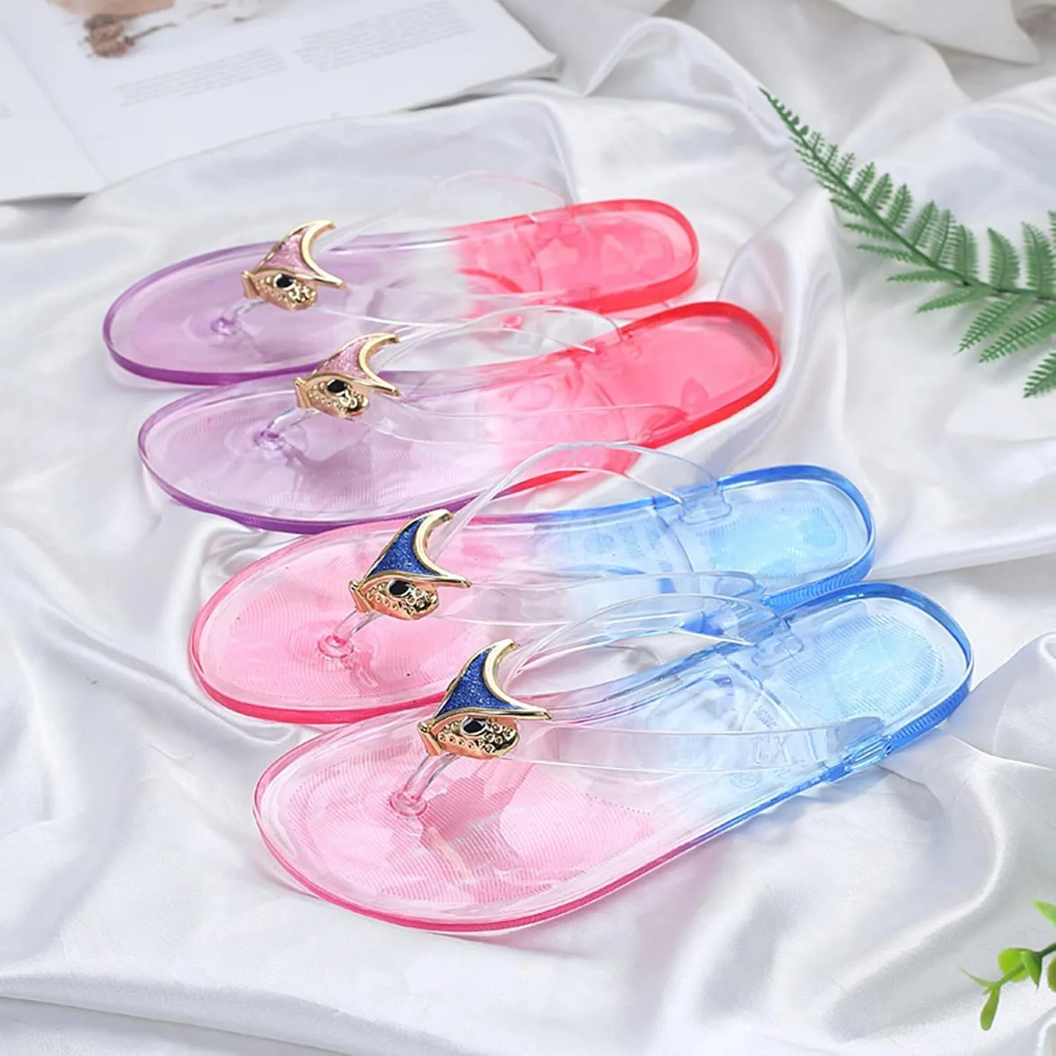 Arch Support Flip Flops for Women Women Shoes Slip Toe Slippers Soft Soles Can Be Used For Indoor Slippers Fashion Beach