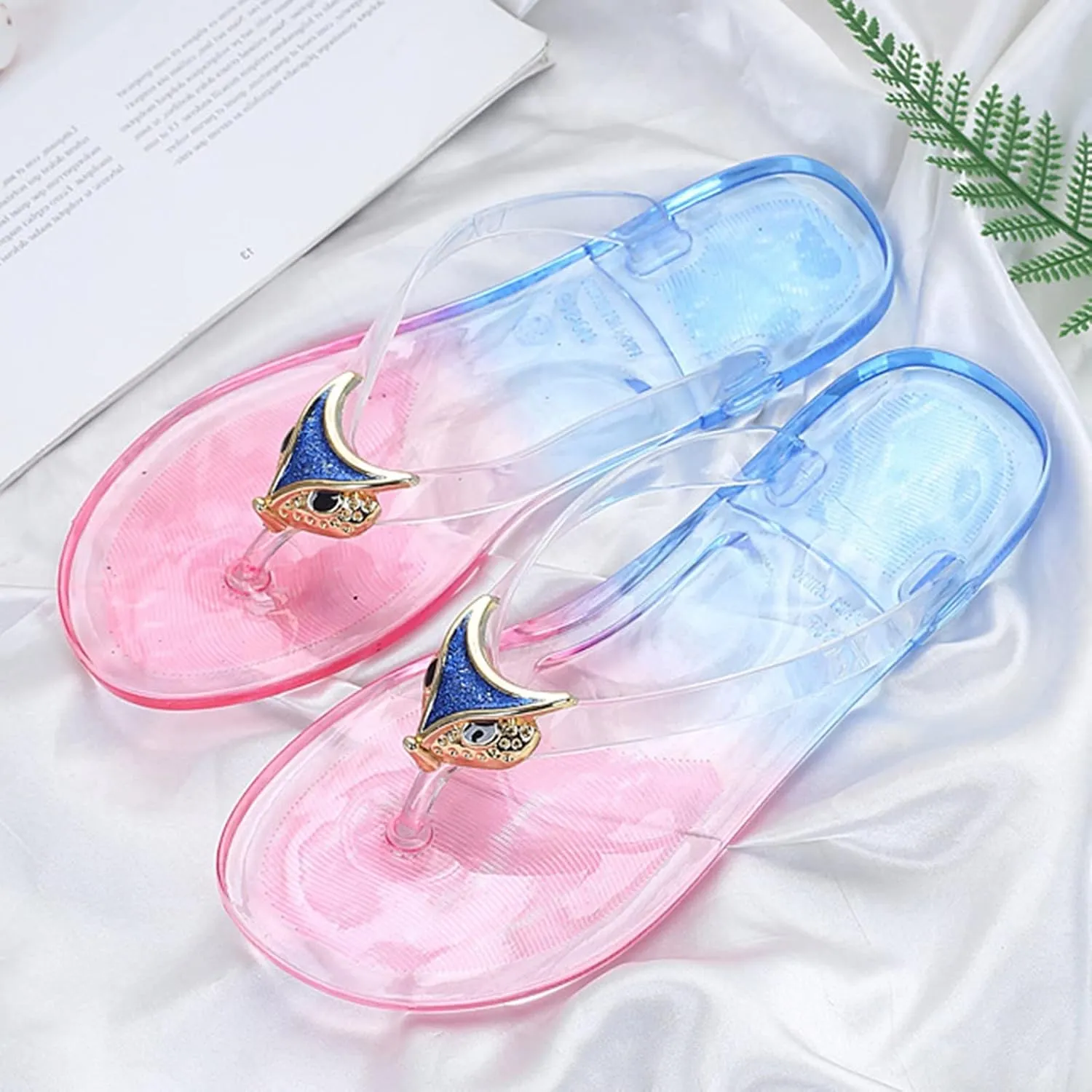 Arch Support Flip Flops for Women Women Shoes Slip Toe Slippers Soft Soles Can Be Used For Indoor Slippers Fashion Beach