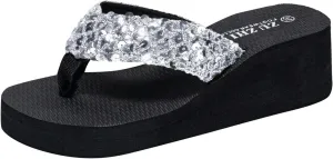 Arch Support Flip Flops for Women Womens Arch Support Flip Flops Comfortable Yoga Mat Slip On Summer Beach Walking Thong
