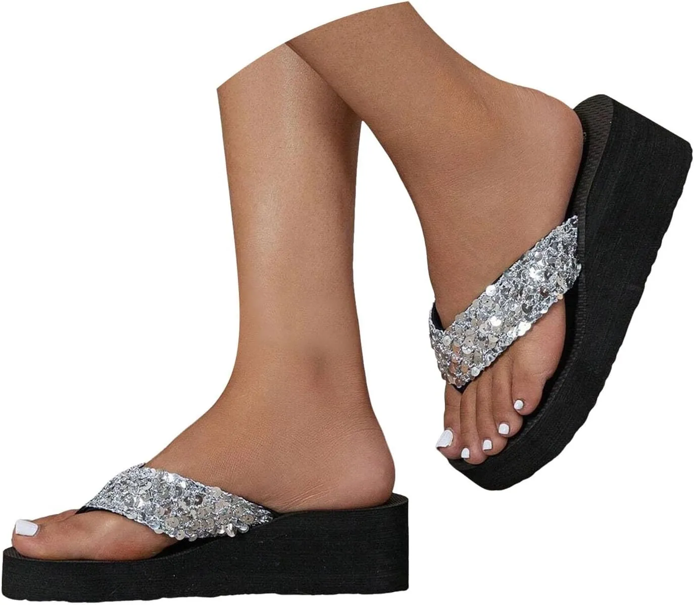 Arch Support Flip Flops for Women Womens Arch Support Flip Flops Comfortable Yoga Mat Slip On Summer Beach Walking Thong