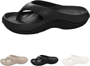 Arch Support Pillow Flip Flops for Women Men Orthopedic Sandals Plantar Fasciitis Walking Ortho Flip-Flops Pillow Soft Women's Slippers Indoor and Outdoor Non-slip Lightweight Summer Beach Shoes