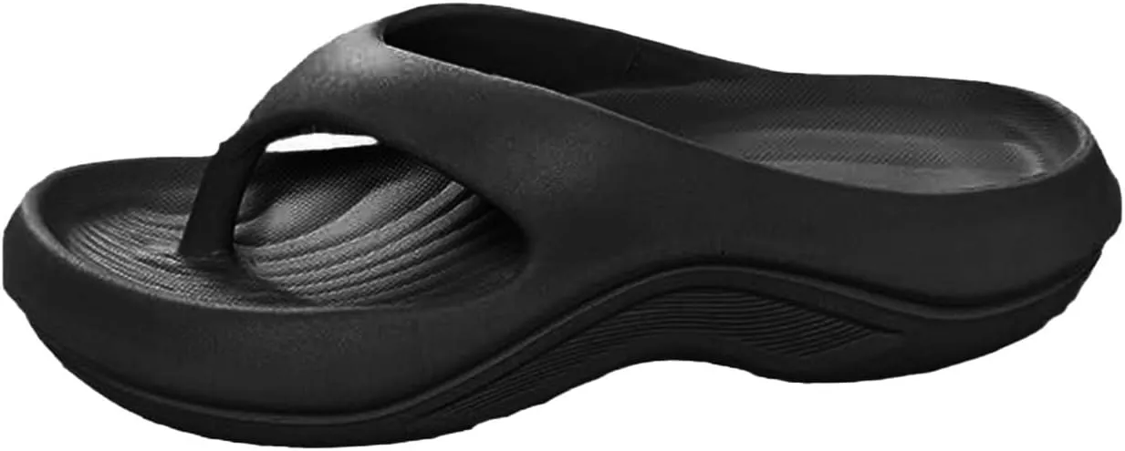 Arch Support Pillow Flip Flops for Women Men Orthopedic Sandals Plantar Fasciitis Walking Ortho Flip-Flops Pillow Soft Women's Slippers Indoor and Outdoor Non-slip Lightweight Summer Beach Shoes