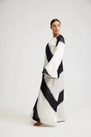 ASTON - Heidi Dress NERO/MILK