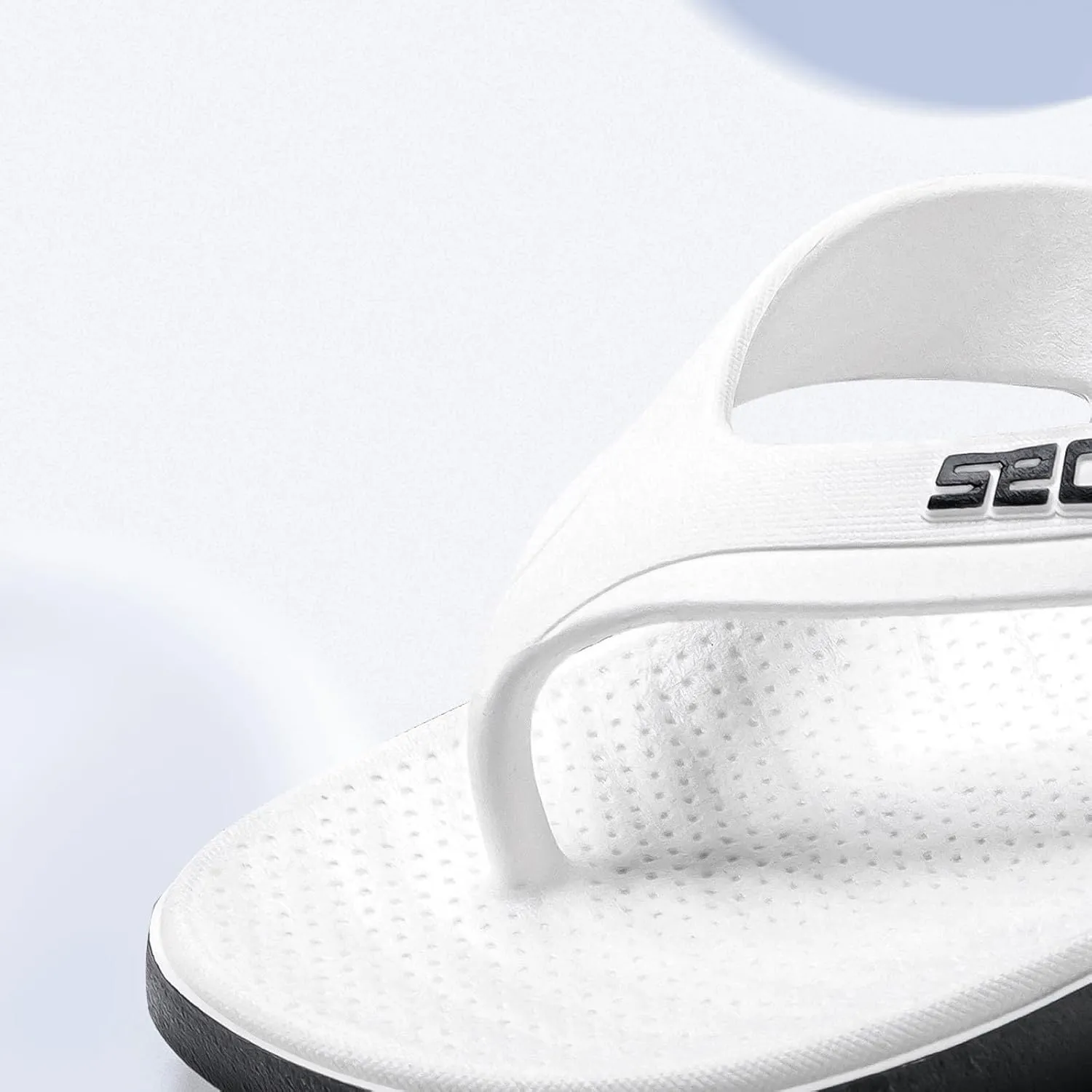 Athletic Mens Sandals Indoor Non Slip Smell Proof Durable Men Flip Flops High Soft Soled Home Men Slipper