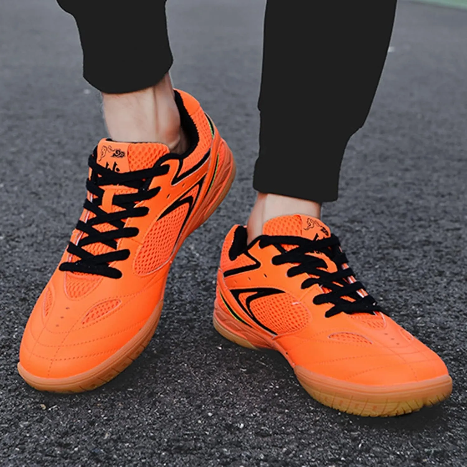 Badminton Tennis Shoes for Mens Women Indoor Court Sneakers Lightweight Breathable Shock-Absorbing