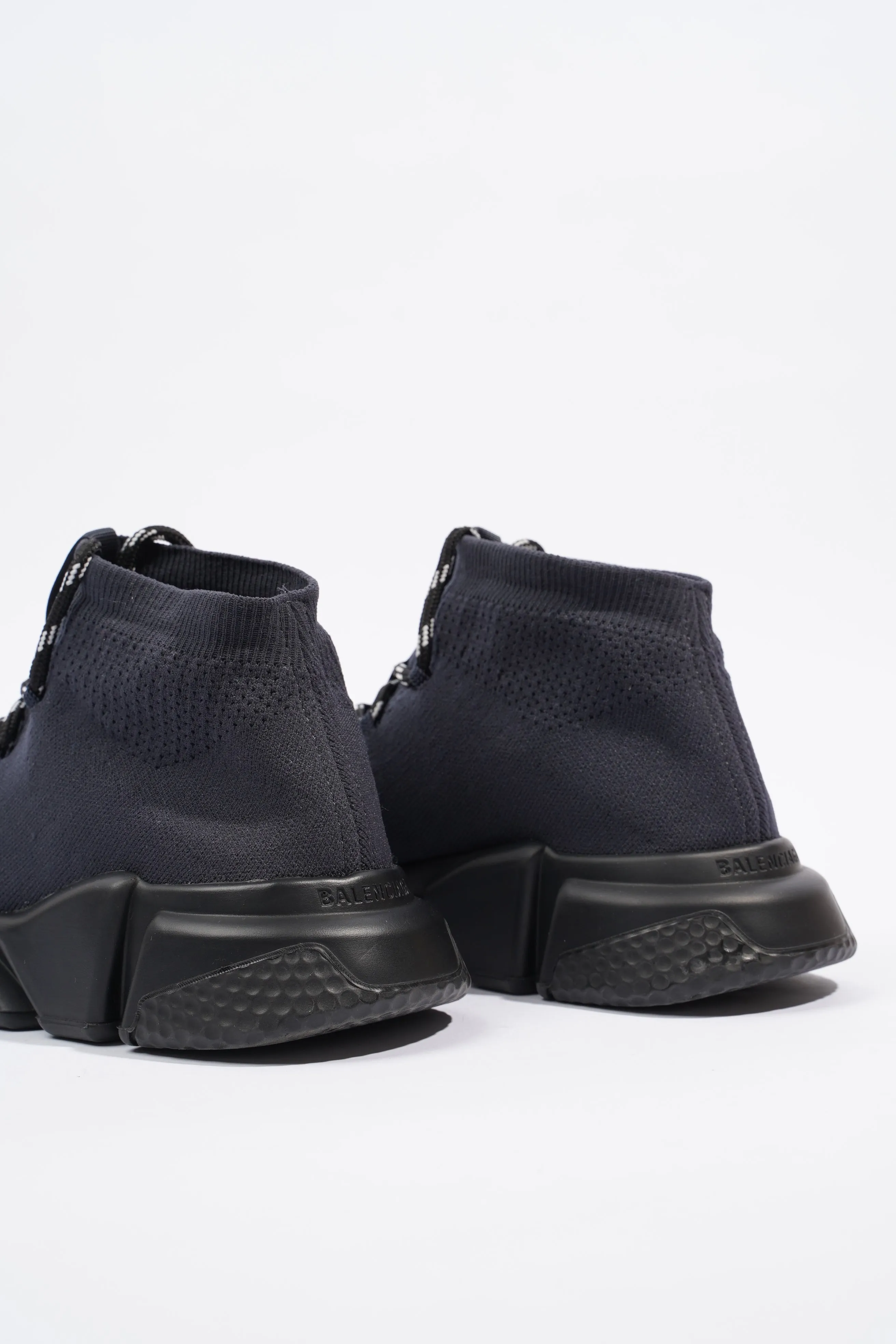 Balenciaga Mens Speed Lace Up Navy / Black EU 41 / UK 7