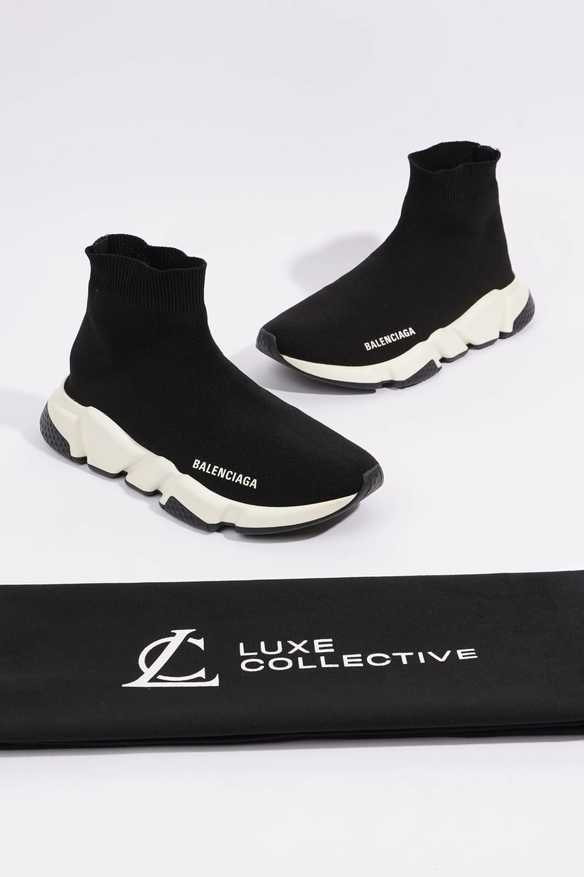 Balenciaga Womens Speed Black EU 38 / UK 5