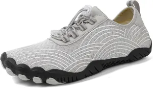Barefoot Shoes Women Walking Comfortable Summer Shoes Hiking Footwear Barefoot Slip On Water Resistant Wide Toe Box Sneakers Grounded Footwear Zero Drop Low Top Sneakers Lightweight Casual Shoe