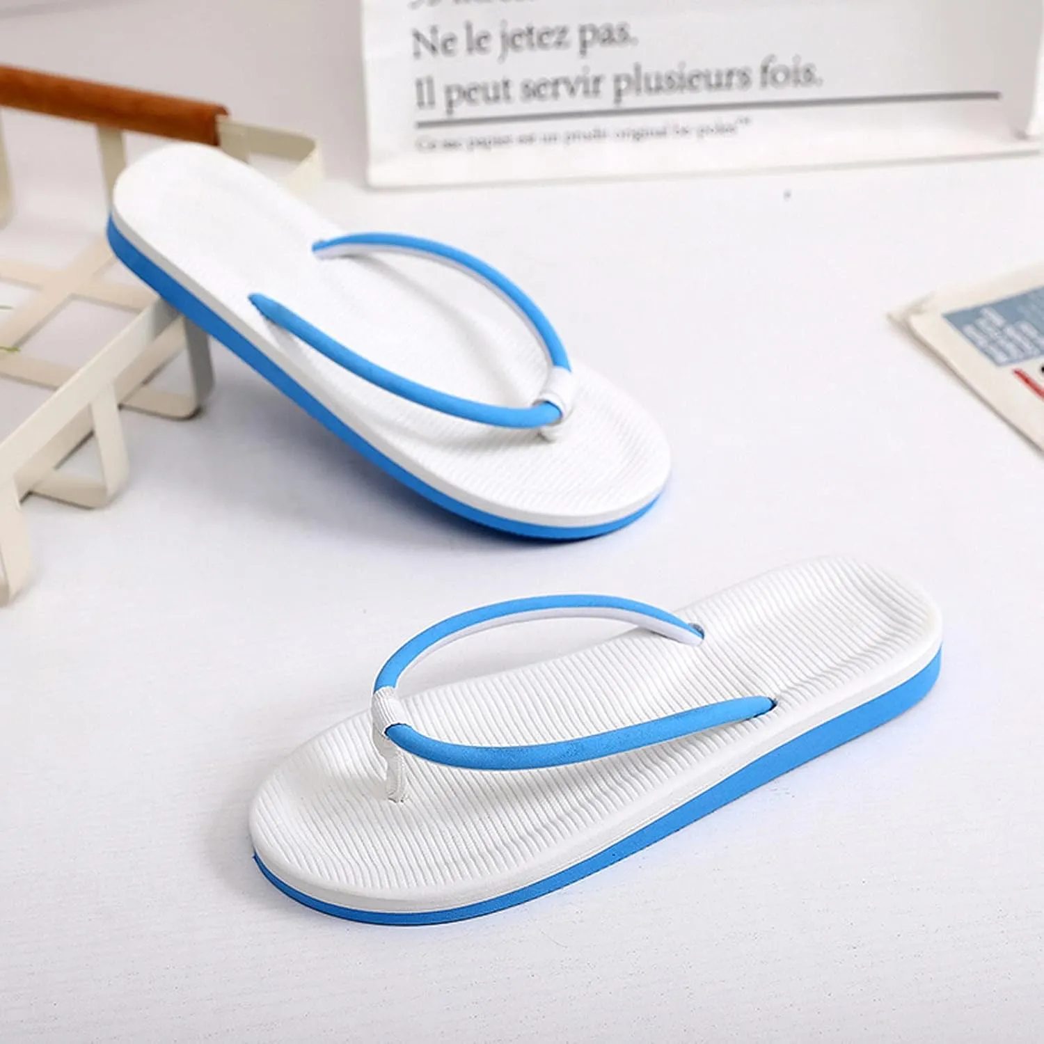 Beach Flip Flops Women Flip Flops with Arch Support for Women Womens Comfort Lightweight Soft Thong Sandals