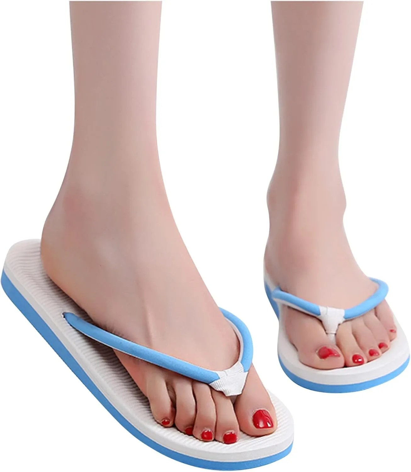 Beach Flip Flops Women Flip Flops with Arch Support for Women Womens Comfort Lightweight Soft Thong Sandals