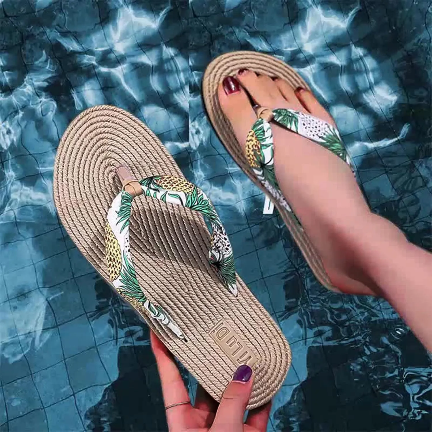 Beach Sandals for Woman Womens Orthopedic Sandals with Arch Support Casual Comfortable Thong Sandal with Arch Support