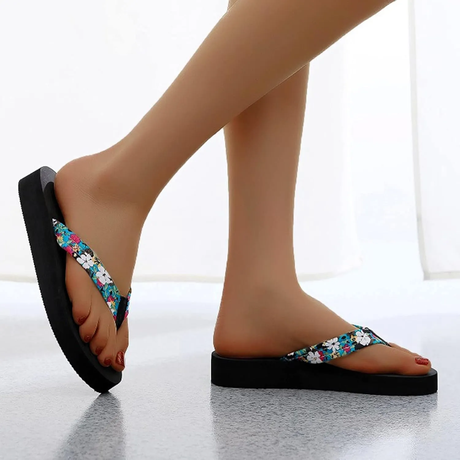 Beach Sandals for Woman Womens Orthopedic Sandals with Arch Support Comfortable Casual Summer Beach Thong Sandals