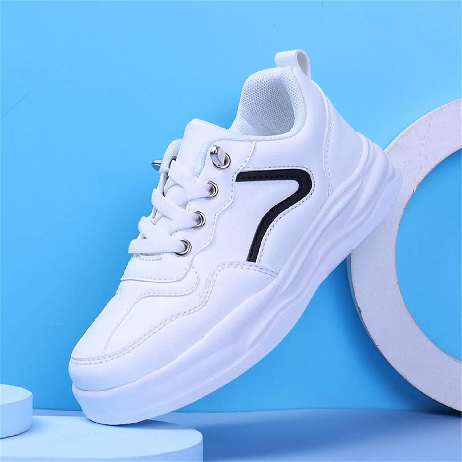 Boys Girls Fashion Tennis Shoes Water Proof Running Athletic Protective Walking Sneakers for Little/Big Kid