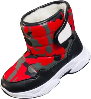 Boys Toddler Snow Boots Waterproof Resistant Outdoor Winter Shoes Toddler Cam?? Boots For Girls (Little Kid/Big Kids)