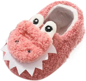 Boys Winter Boots Size 8 Baby Shoes Floor Thickened in Winter Children Cartoon Tennis Shoes Toddler Boy