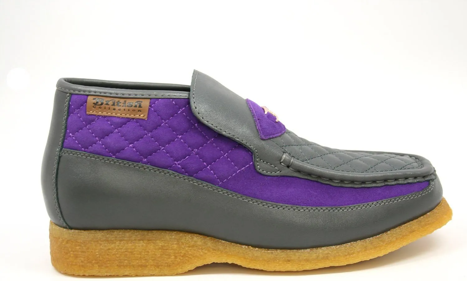British Collection Checkers Slip On Shoes