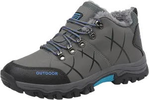 Casual Dress Shoes Men Shoes Leather Casual Solid Color Lace Up Plus Cotton Climbing