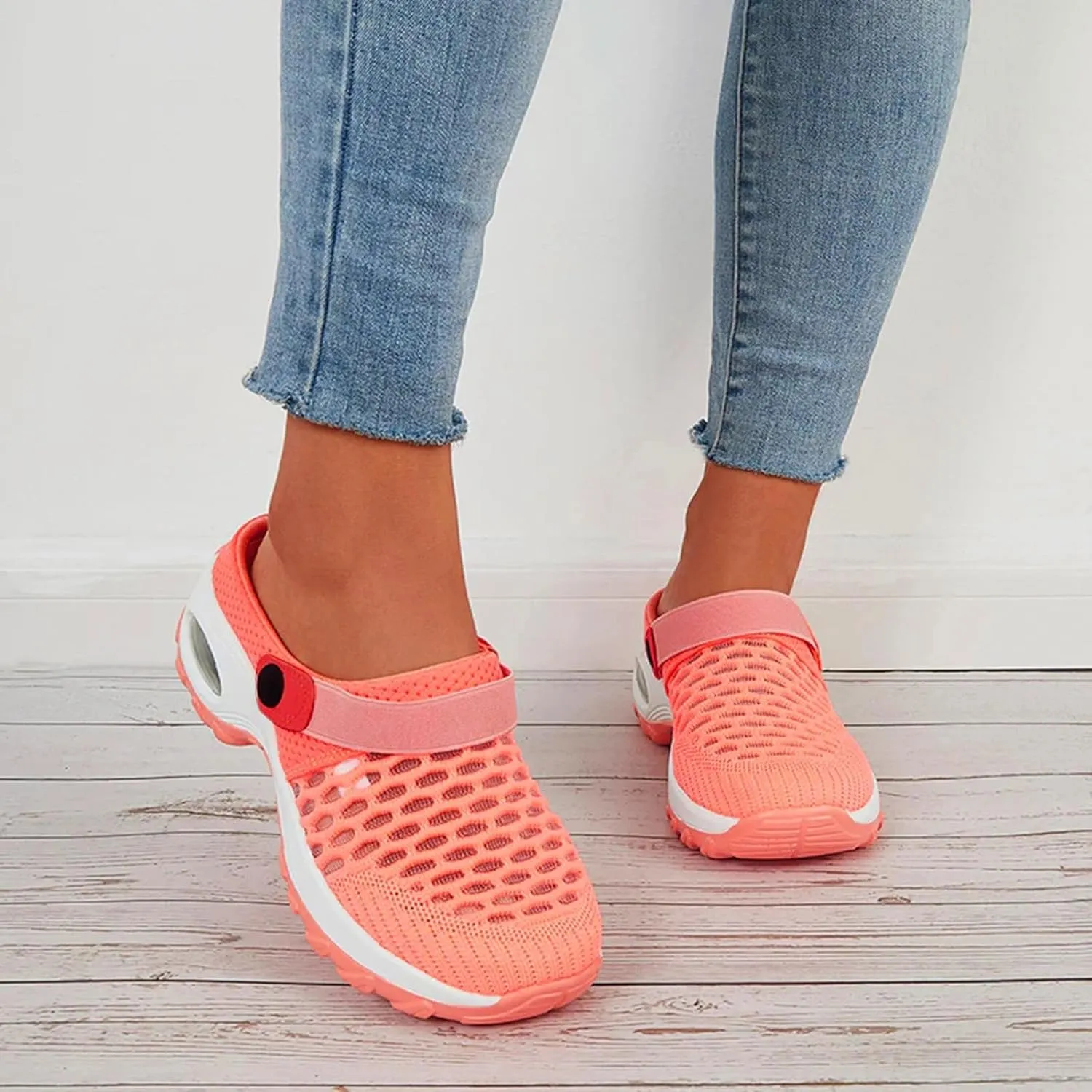 Cathalem Orthopedic Clogs for Women, 2024 New Air Cushion Orthopedic Slip on Shoes Orthopedic Sandals for Women