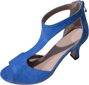 Cathalem Sandals for Women Summer Dressy Women's Simple Fashion Back Zipper Comfortable Causal Beach Slide on Sandals