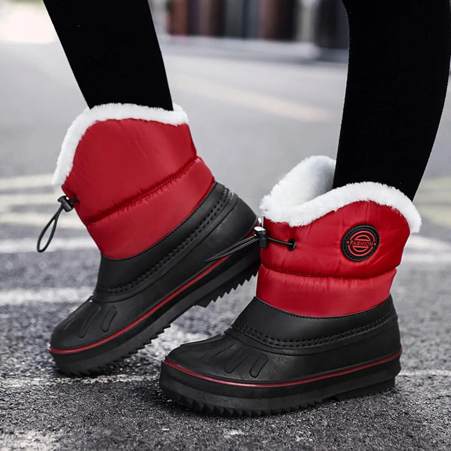 Children Shoes Snow Boots Girls Boys Outdoor Boots Non Slip Warm Boots Cotton Snow Boots Toddler Glitter Boots Size 9