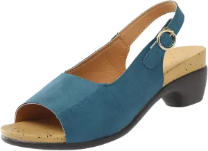 Chunky Sandals for Women 2025 Open Toe Heeled Orthotic Sandals Open Toe Fish Mouth Shoes Adjustable Ankle Strap Buckle Sandal Cushion Slip-On Comfortable Slingback