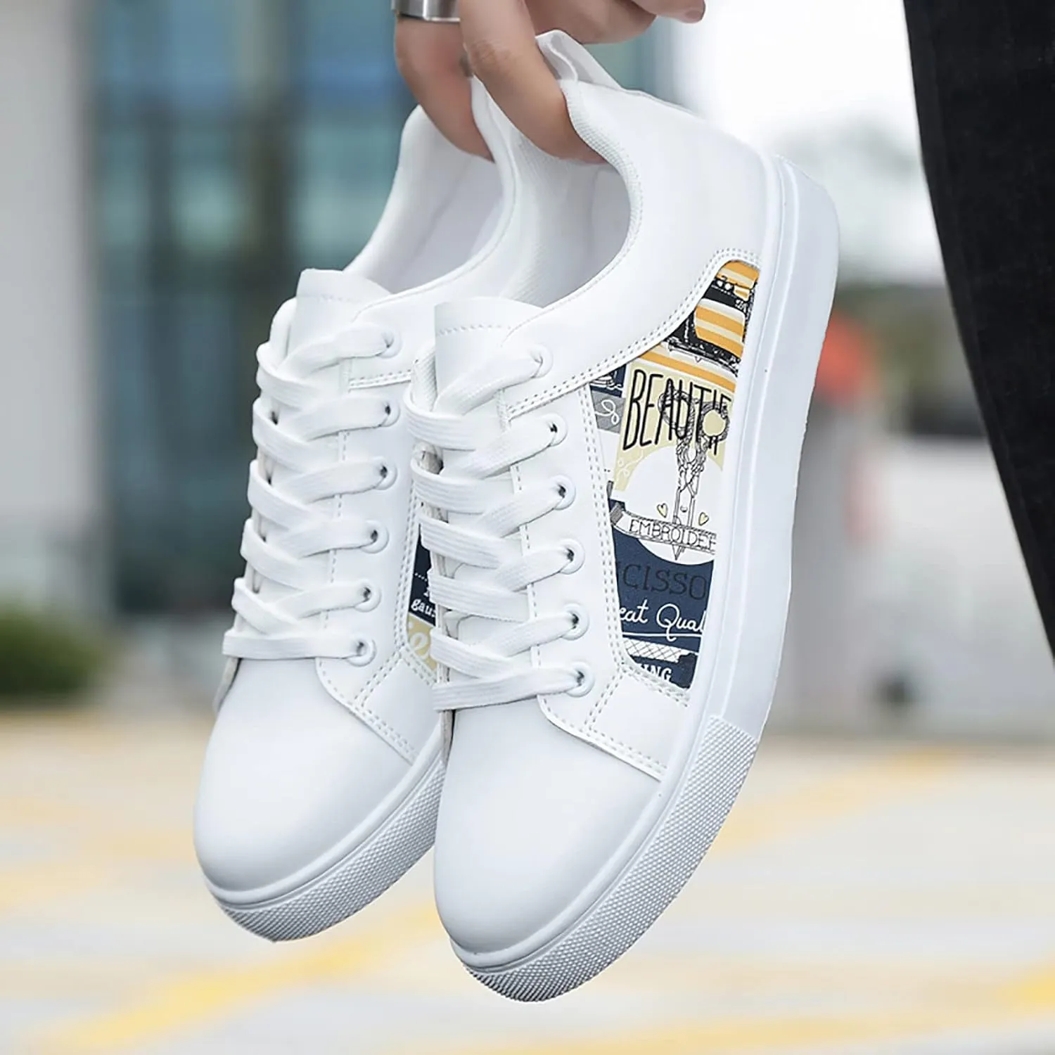 Chunky Sneakers for Women Platform Cute Black Sneakers for Women Trendy Walking Shoes for Women 2023 Arch Support High Top Sneakers for Women Womens Black Sneakers Wide