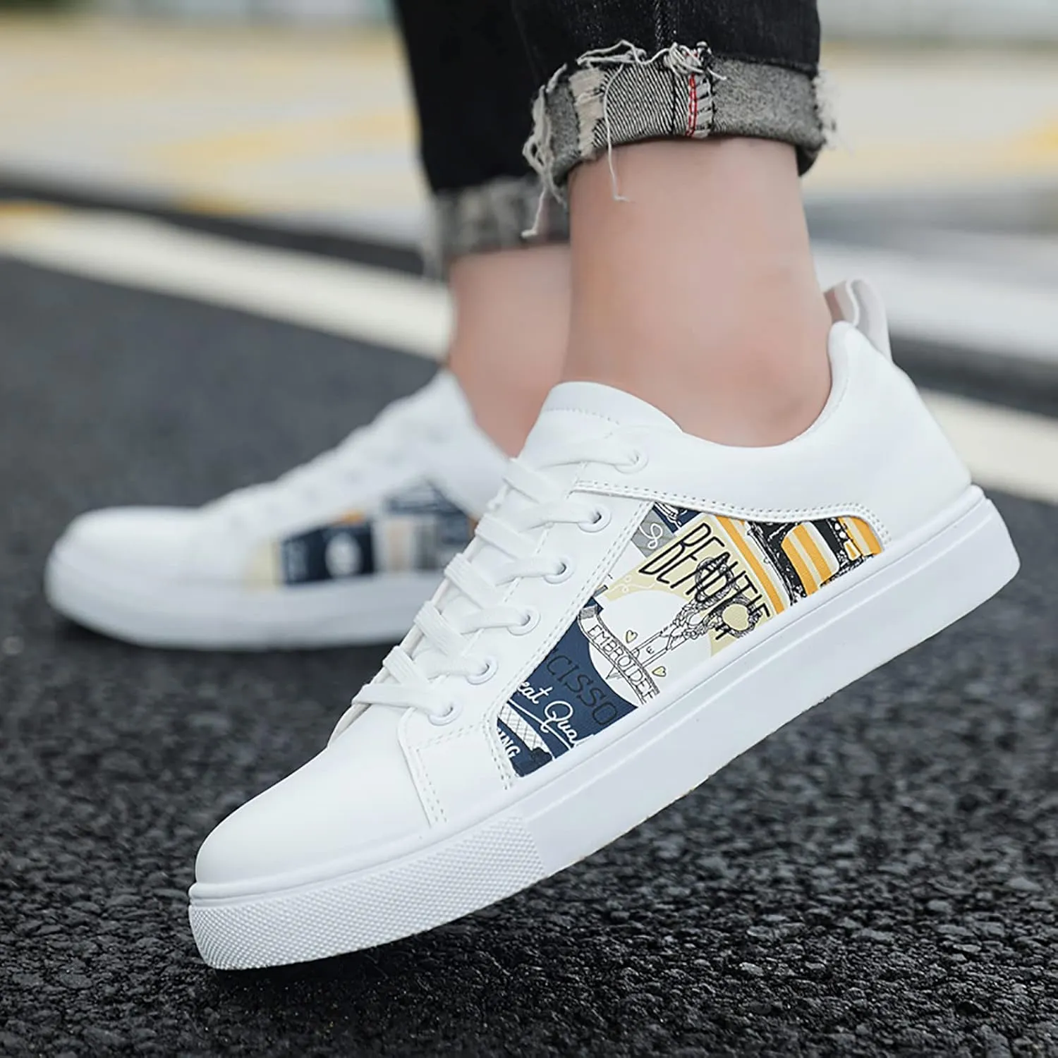 Chunky Sneakers for Women Platform Cute Black Sneakers for Women Trendy Walking Shoes for Women 2023 Arch Support High Top Sneakers for Women Womens Black Sneakers Wide