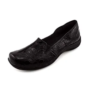 Easy Street Purpose Womens Slip On 7 CD US BlackCrocodile