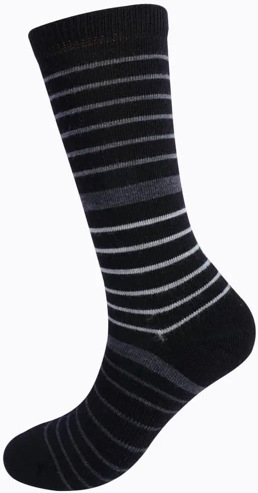 EnerWear Unisex 4/6P Pack Merino Wool Outdoor Hiking Trail Crew Sock