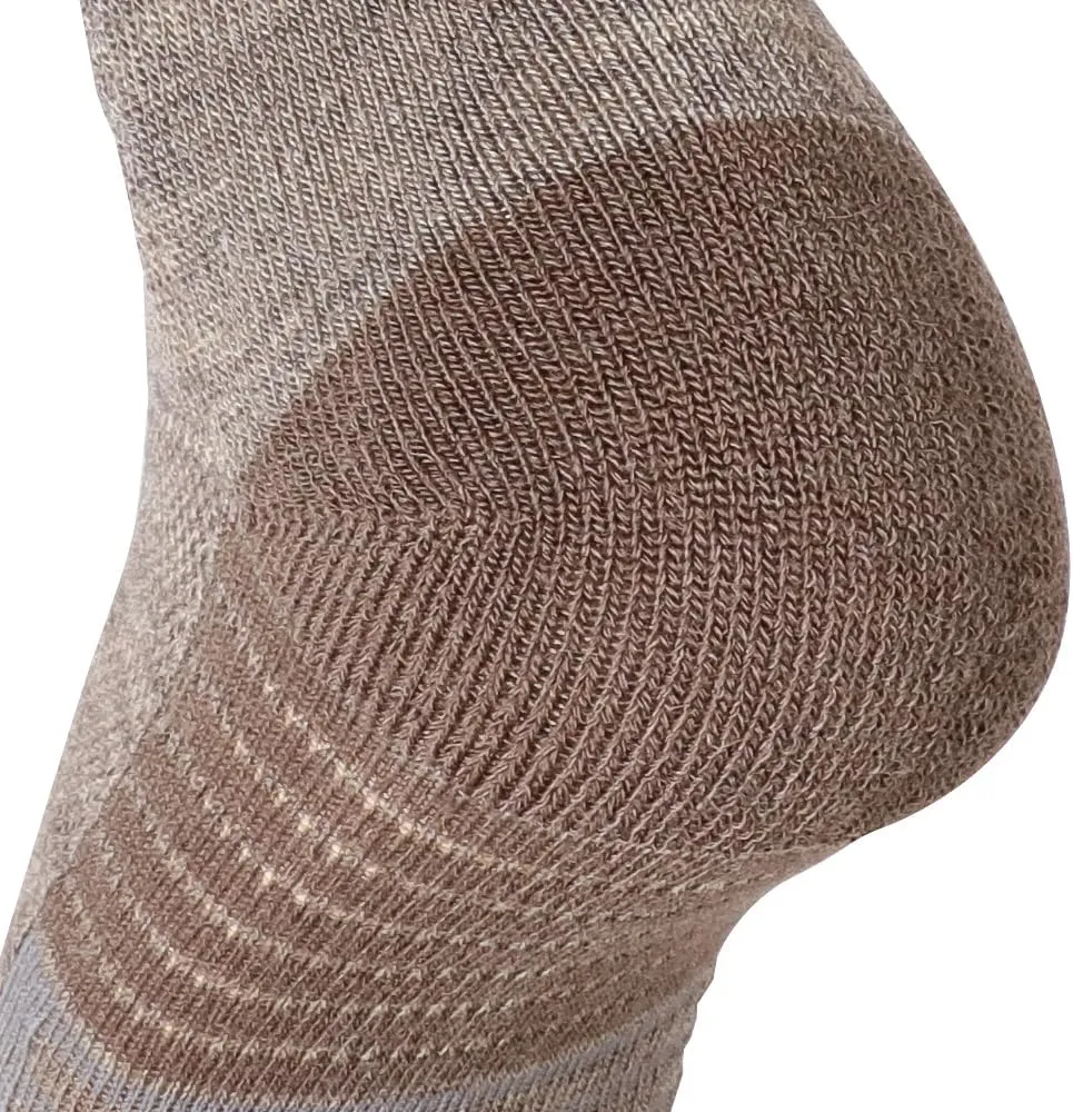 EnerWear Unisex 4/6P Pack Merino Wool Outdoor Hiking Trail Crew Sock