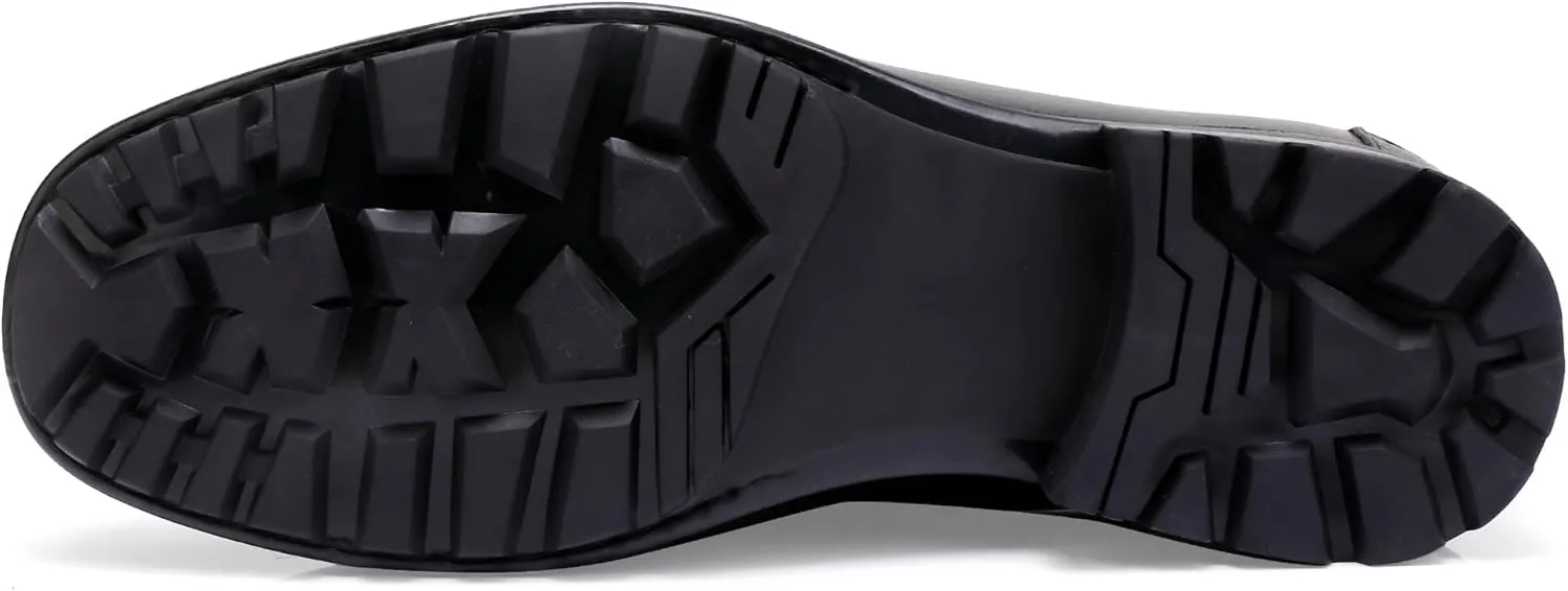 Fashion Leather Loafers for Mens, Classic Buckle Slip On Dress Shoes for Mens Casual Party Shoes Business Slip-on Dress Loafers