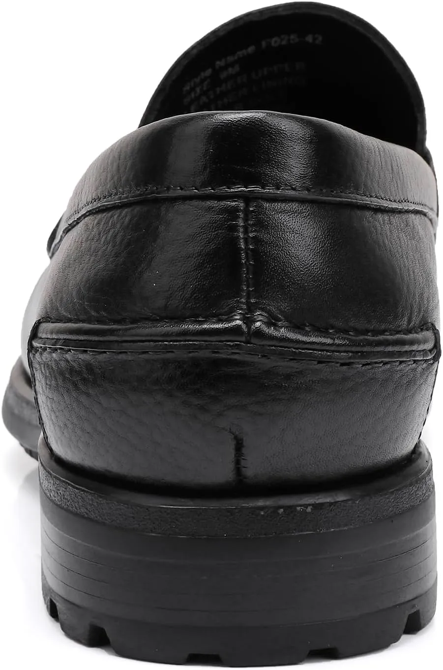 Fashion Leather Loafers for Mens, Classic Buckle Slip On Dress Shoes for Mens Casual Party Shoes Business Slip-on Dress Loafers