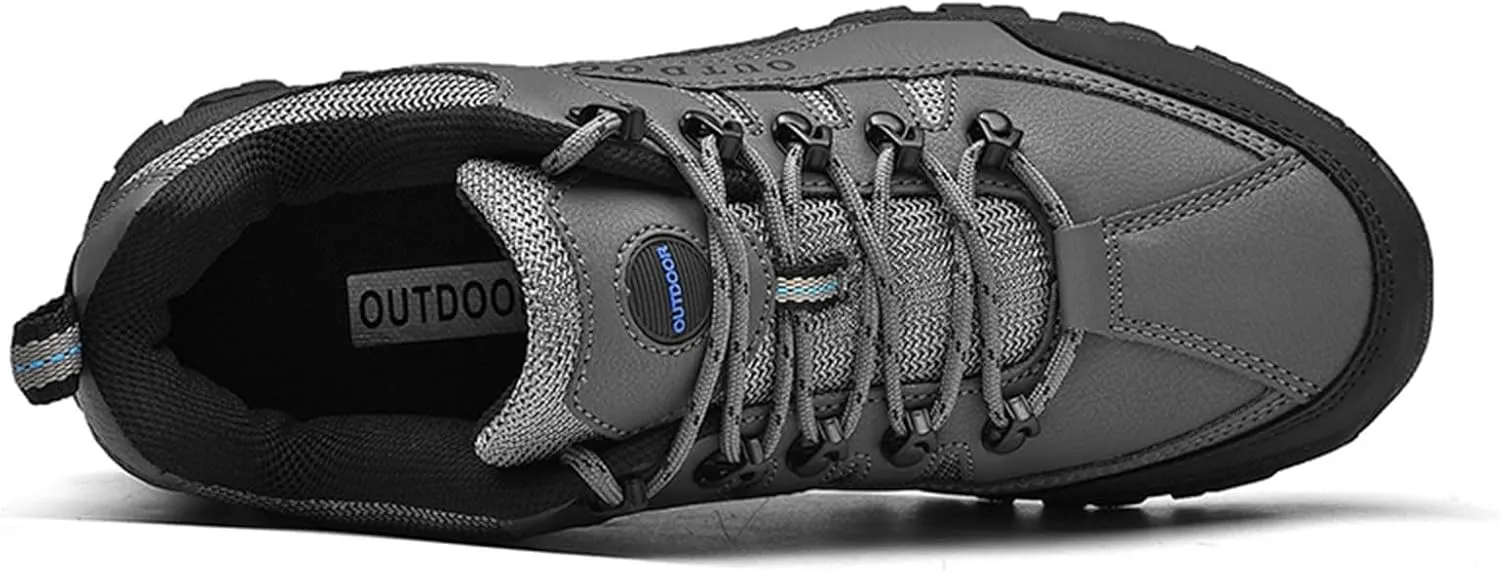 Fashion Sneakers Shoes Fashion Summer and Men Hiking Shoes Non Slip Soles Thick Bottom Mesh Breathable Casual Lace Up