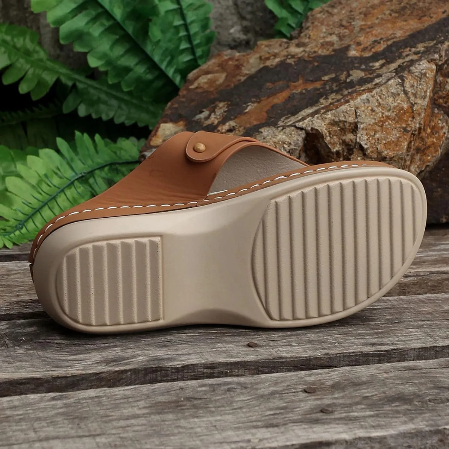 Fashion Women Summer Solid Wedges Breathable Slip On Open Toe Sandals Comfortable Beach Womens Shoes Sandals