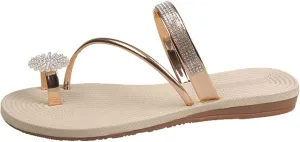 Flat Sandals Women's Cross Strappy Sandals Womens Summer Sandals Non Slip on Casual Summer Beach Shoes