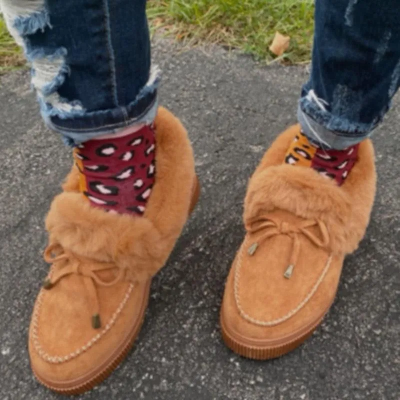 Flat Warm Shoes