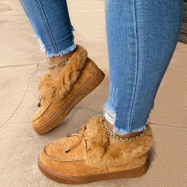 Flat Warm Shoes