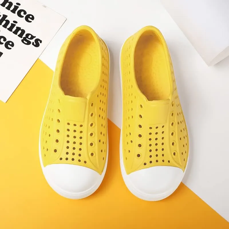 FLIOZY Garden Clogs Girls Boys Lightweight Breathable Water Shoes Kids Outdoor Summer Quick Dry Slip On Beach Sandals Indoor Casual Slippers