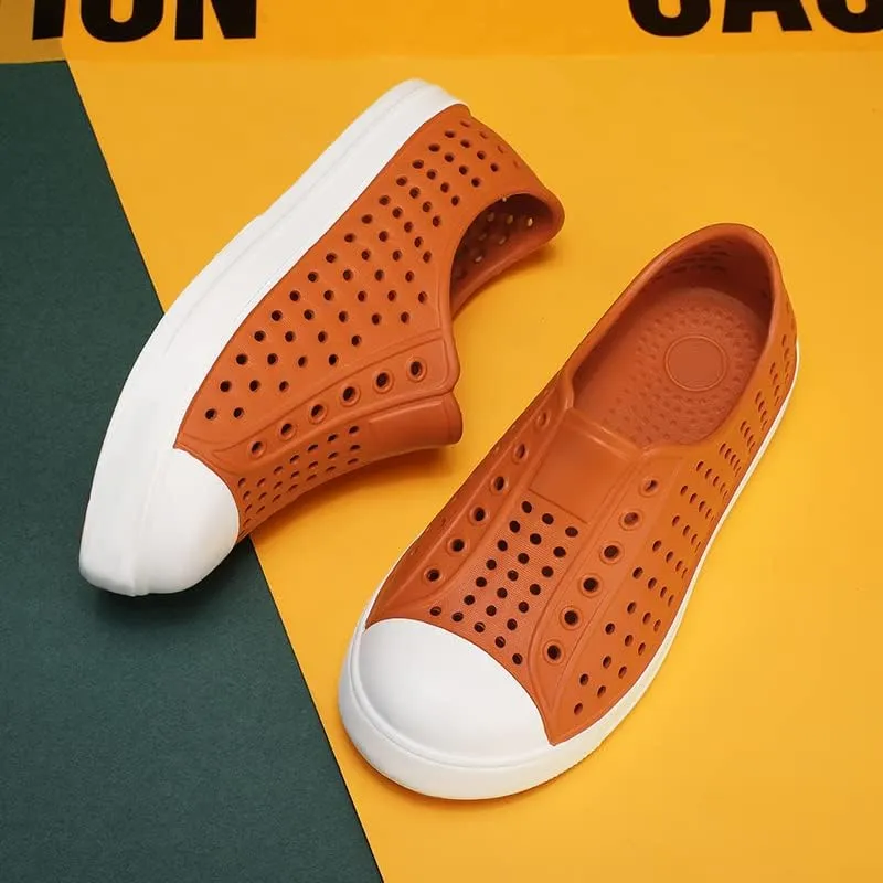 FLIOZY Garden Clogs Girls Boys Lightweight Breathable Water Shoes Kids Outdoor Summer Quick Dry Slip On Beach Sandals Indoor Casual Slippers