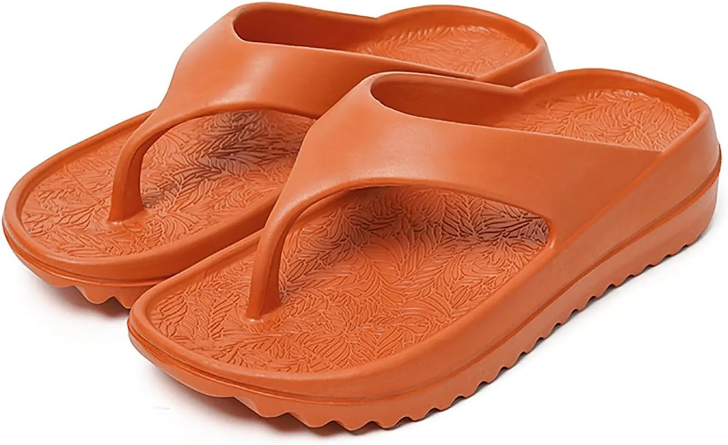 Flip Flops Sandals for Women Lazy Shoes Women's Orthotic Flip Flops With Arch Support Soft Thong Pillow Sandals