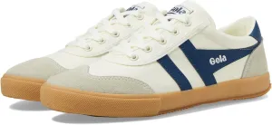 Gola Women's Badminton Sneaker, Off-White/Baltic/Gum, 11