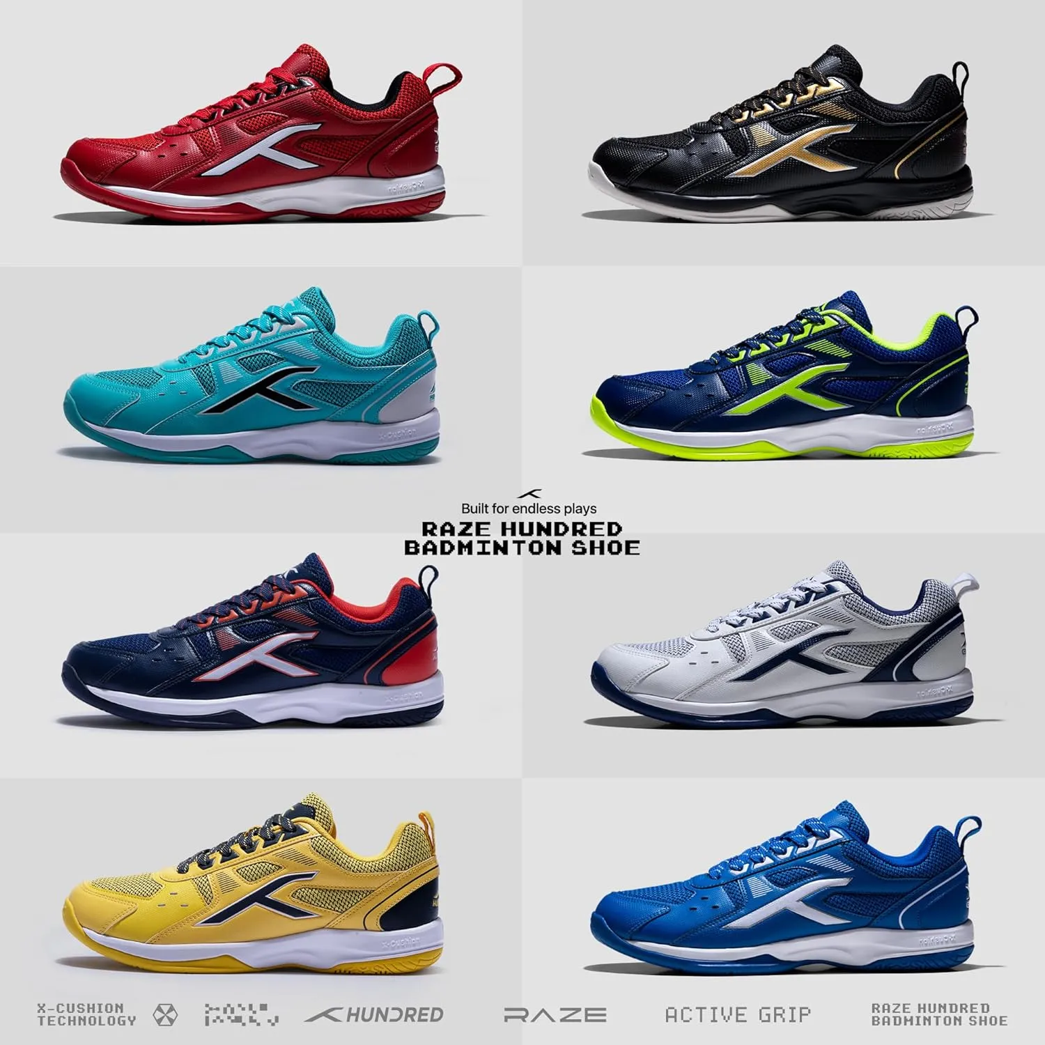 Hundred Raze Badminton Shoe