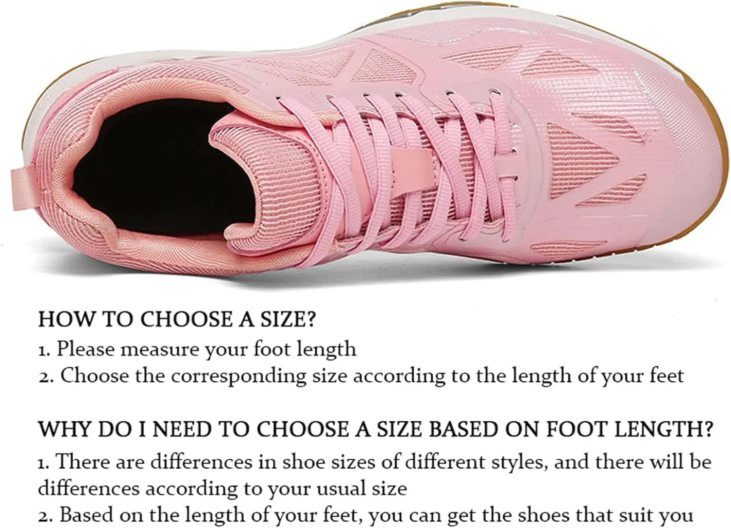 JiuQing Women's Tennis Shoes Fitness Sneakers Breathable Non-Slip for Badminton Pickleball Table Tennis